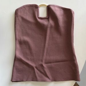 Never worn, ZARA strapless top, size S!!